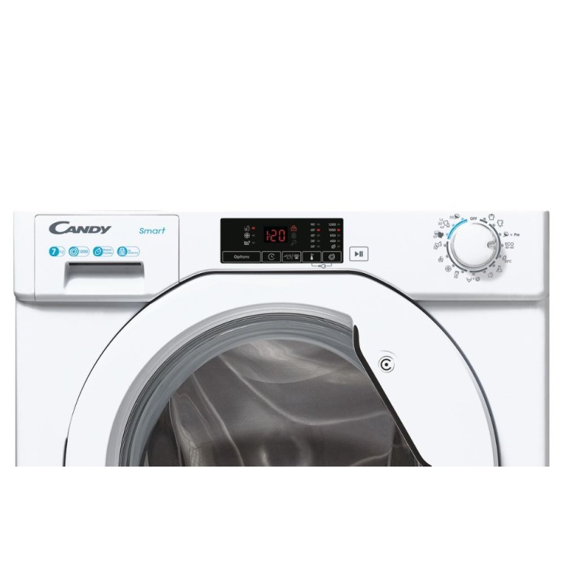 Candy Smart CBW 27D1E-S washing machine Front-load 7 kg 1200 RPM White Candy Smart CBW 27D1E-S washing machine Front-load 7 kg 1200 RPM White