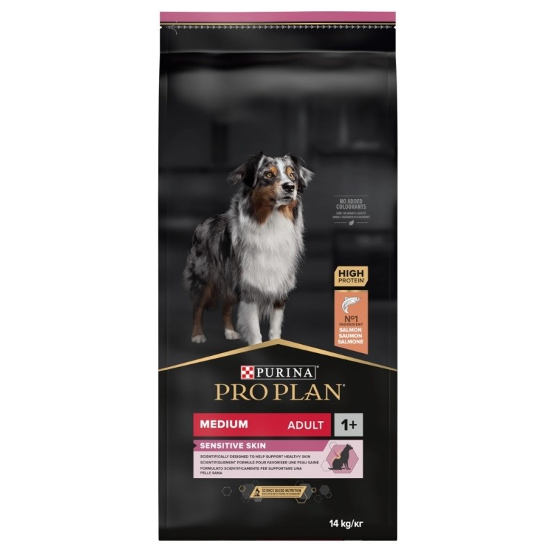 Purina Medium Adult Sensitive Skin 14 kg Salmon Purina Medium Adult Sensitive Skin 14 kg Salmon