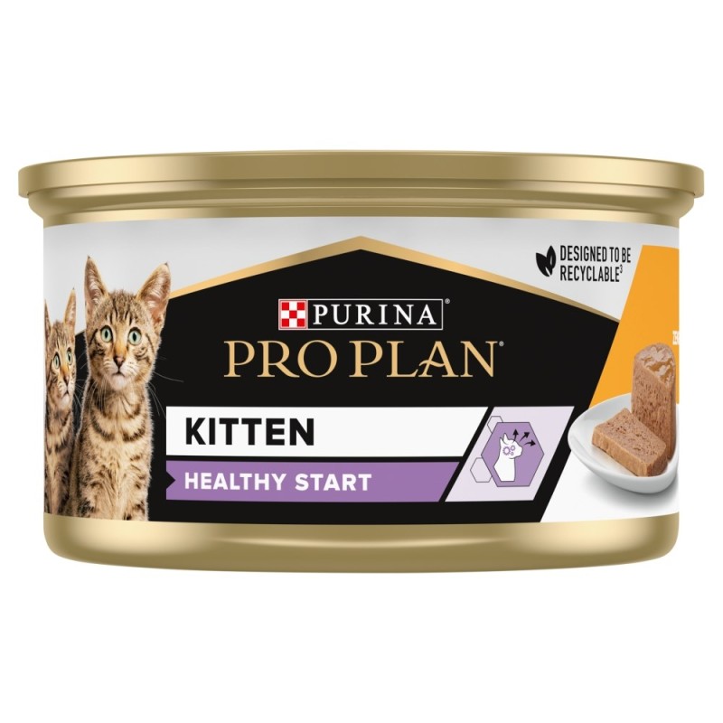 PURINA Pro plan Kitten Mousse with chicken - wet cat food - 85g