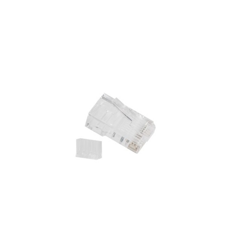 Lanberg PLU-6000 wire connector RJ-45 Transparent Lanberg PLU-6000 wire connector RJ-45 Transparent