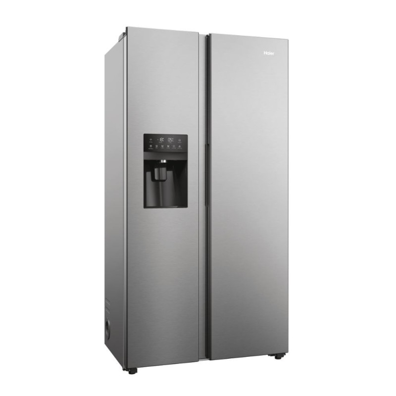 Haier SBS 90 Serie 5 HSR5918DIMP Free-standing double-sided fridge-freezer combination 511 l D Platinum, stainless steel