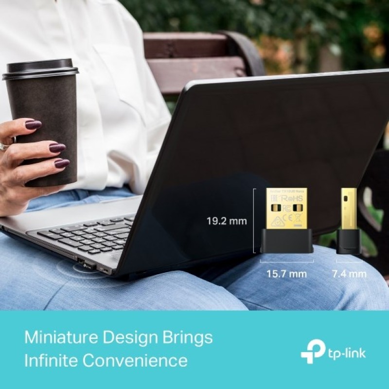 TP-Link Archer TX10UB Nano Bluetooth 600 Mbit/s TP-Link Archer TX10UB Nano Bluetooth 600 Mbit/s