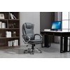 Activejet heated office chair with massage YK7304 grey