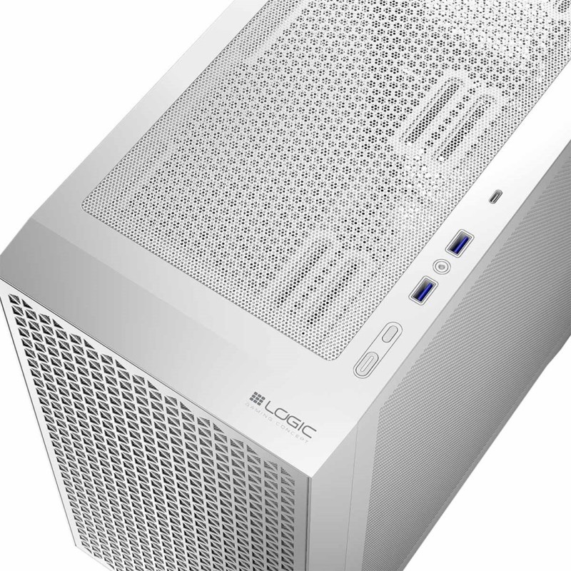Logic DART PRO MINI USB-C PC Case White Logic DART PRO MINI USB-C PC Case White