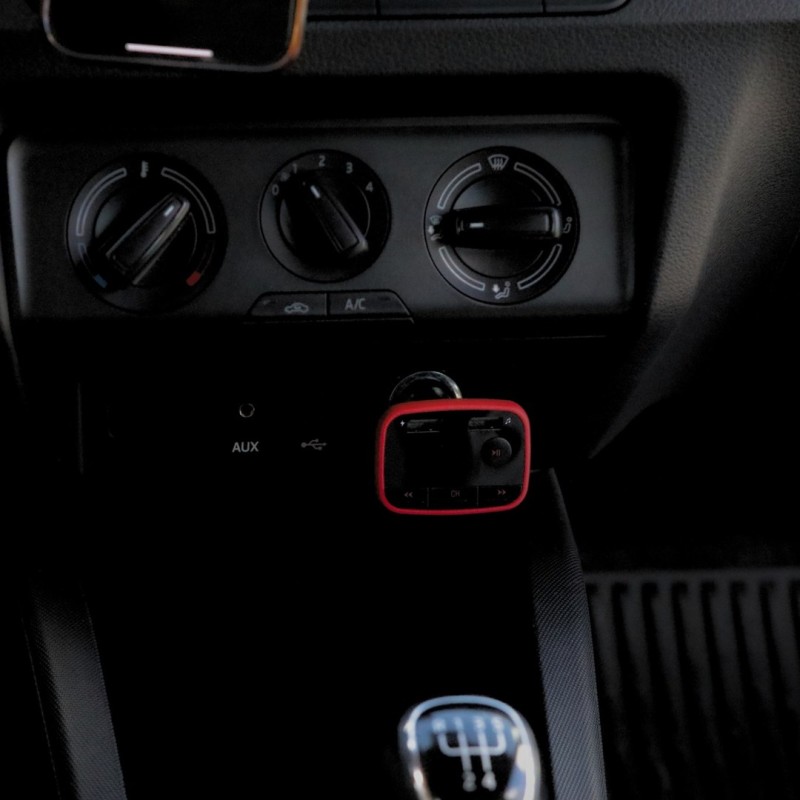 Savio Bluetooth FM Transmiter TR-10 87.6 - 107.9  MHz Black