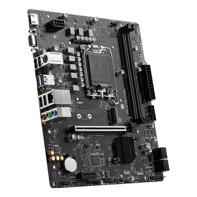 MSI PRO H610M-E DDR4 motherboard Intel H610 LGA 1700 micro ATX