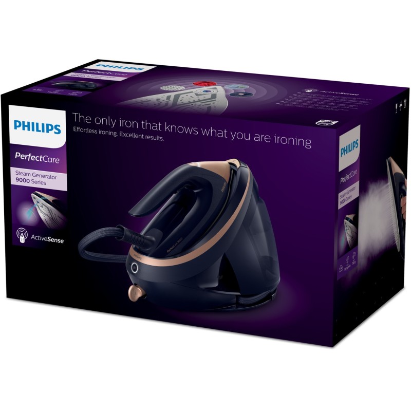 Philips PSG9050/20 steam ironing station 3100 W 1.8 L SteamGlide soleplate Black