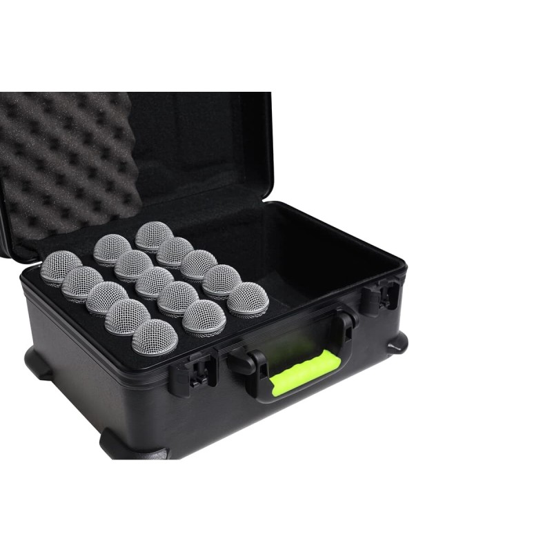 Shure SH-MICCASE15 - transport case with clips for 15 microphones Shure SH-MICCASE15 - transport case with clips for 15 microphones