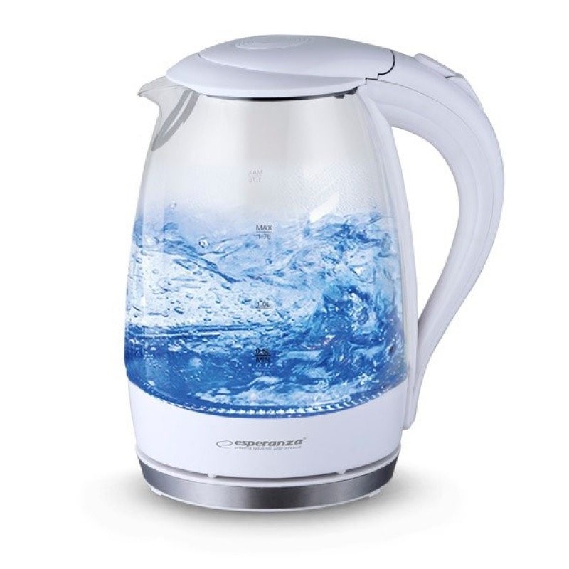 Esperanza EKK011W Electric kettle 1.7 L White, Multicolor 2200 W Esperanza EKK011W Electric kettle 1.7 L White, Multicolor 2200 W