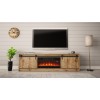 RTV GRANERO + fireplace cabinet 200x56.7x35 oak wotan RTV GRANERO + fireplace cabinet 200x56.7x35 oak wotan