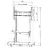 Techly ICA-TR30 signage display mount 2.54 m (100 Techly ICA-TR30 signage display mount 2.54 m (100