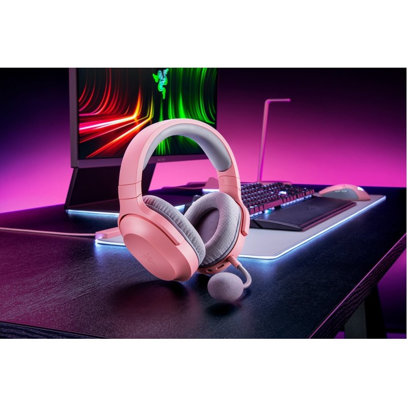 Razer Barracuda X Headphones Wired & Wireless Head-band Gaming USB Type-C Pink Razer Barracuda X Headphones Wired & Wireless Head-band Gaming USB Type-C Pink