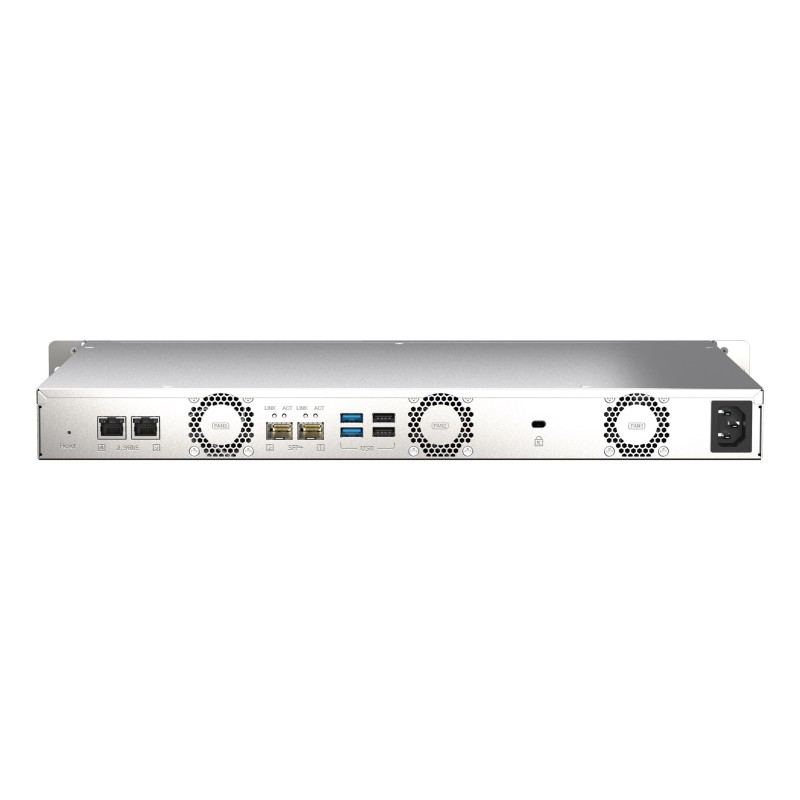 QNAP TS-435XEU NAS Rack (1U) Marvell CN9131 4 GB DDR4 0 TB QNAP QTS Black, Grey QNAP TS-435XEU NAS Rack (1U) Marvell CN9131 4 GB DDR4 0 TB QNAP QTS Black, Grey