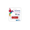 ADATA 64GB DashDrive UV150 USB flash drive USB Type-A 3.2 Gen 1 (3.1 Gen 1) Red