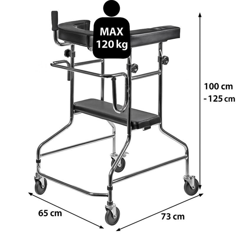 High rehabilitation walking frame (ambona type) ACTIONMED