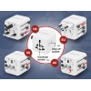 Gembird TPA-INT-01-W Universal travel power adapter, white