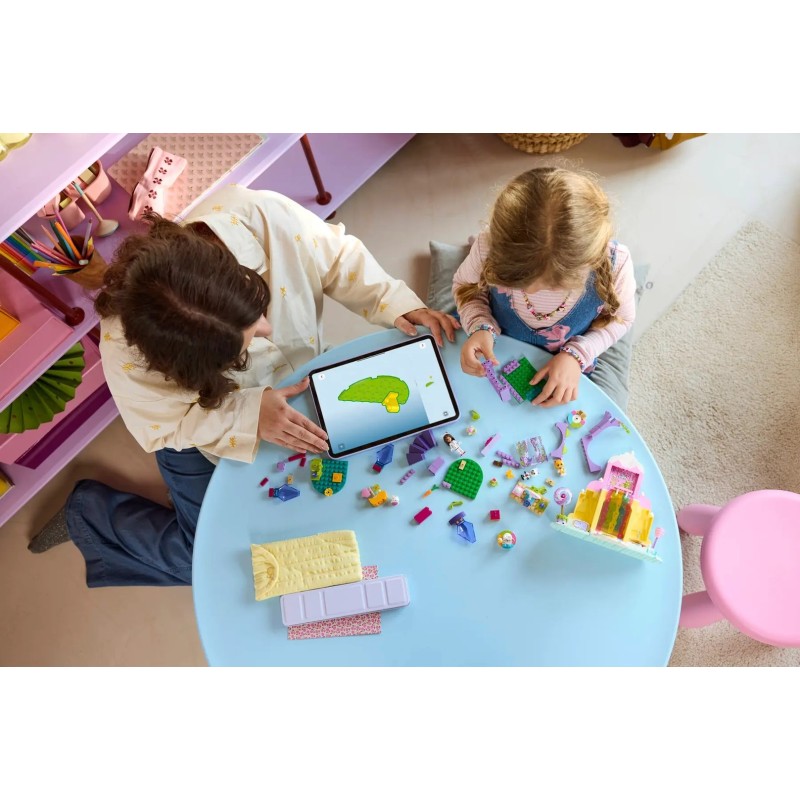 LEGO GABBY’S DOLLHOUSE 11205 Sweet Treat Mountain and Kitty Garden