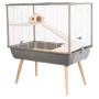 Zolux Cage Neo Silta small rodents H58, Gray