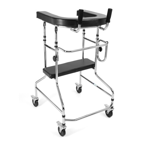 Four-wheel aluminium stand