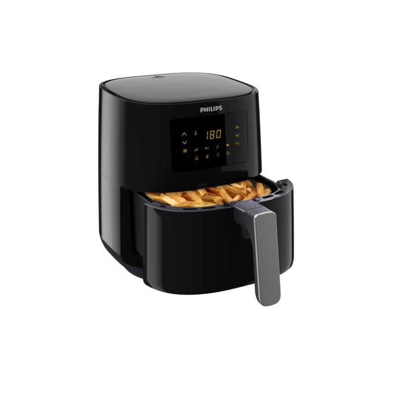 Philips Essential HD9252/70 fryer Single 4.1 L Stand-alone 1400 W Hot air fryer Black, Silver Philips Essential HD9252/70 fryer Single 4.1 L Stand-alone 1400 W Hot air fryer Black, Silver