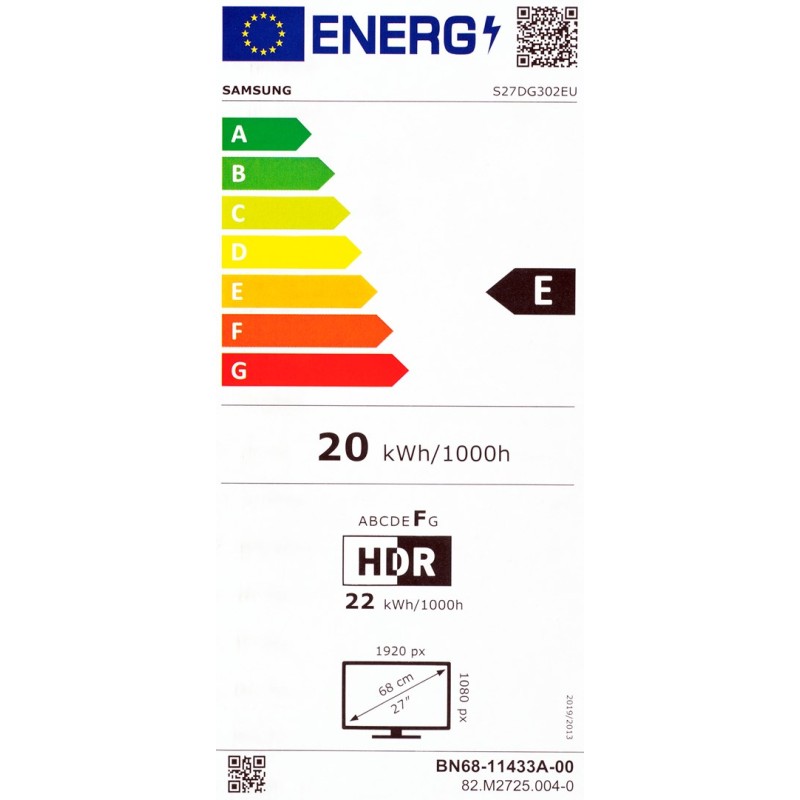 Samsung G30D computer monitor 68.6 cm (27