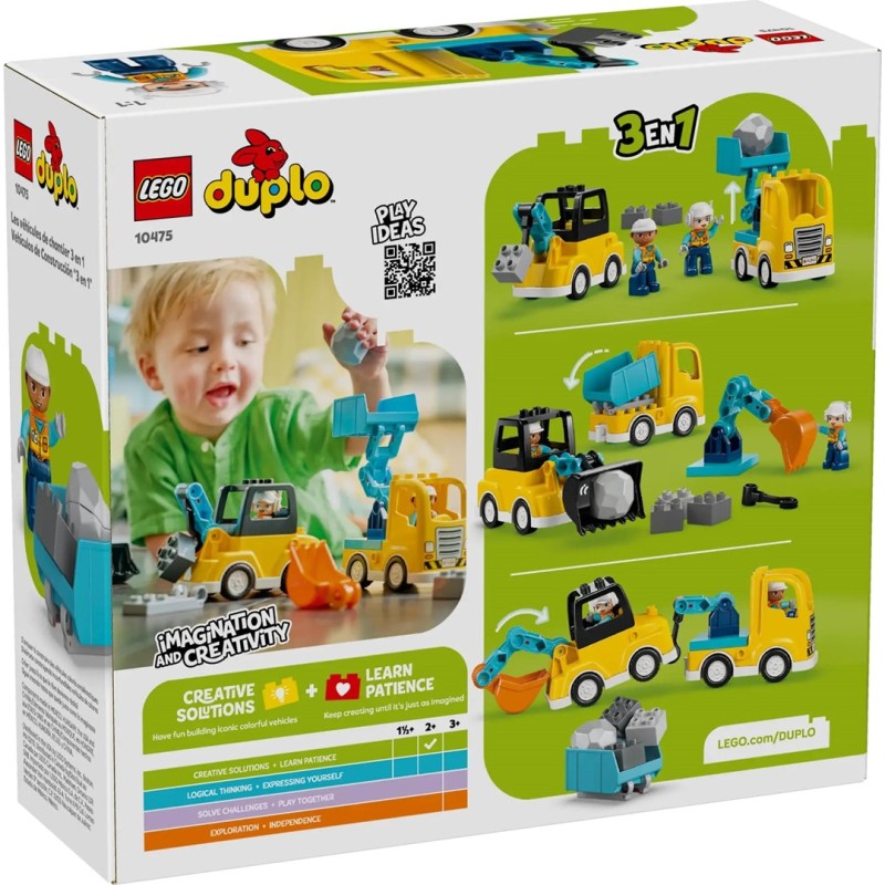 LEGO DUPLO 10475 3 in 1 Construction Vehicles