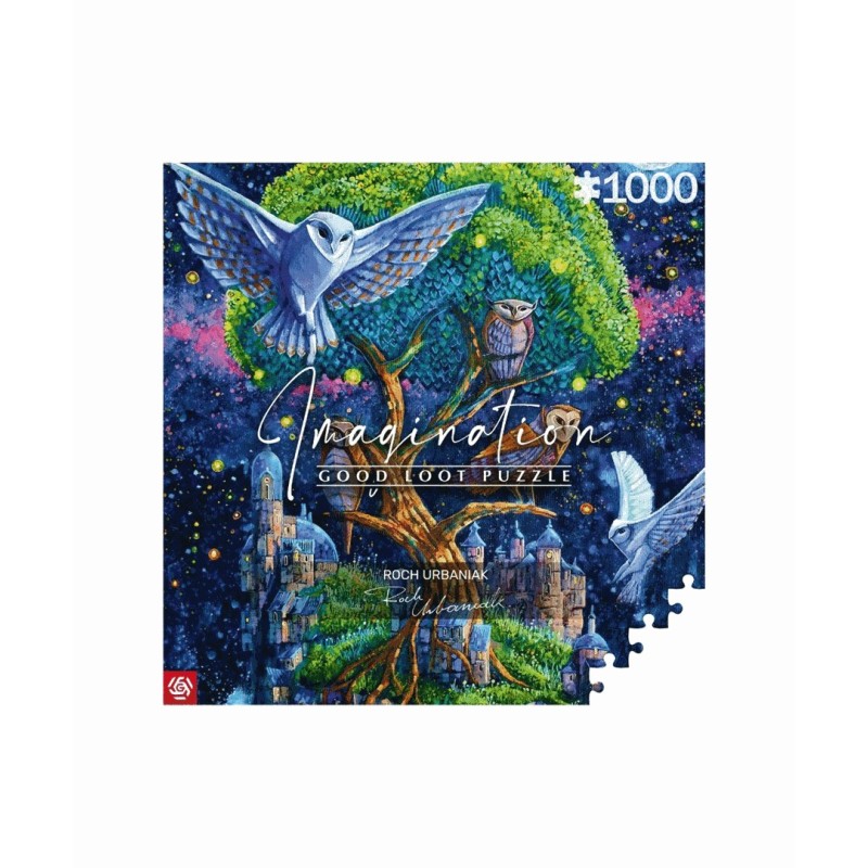 Good Loot Imagination Puzzle: Roch Urbaniak Owl Island (1000 elements)