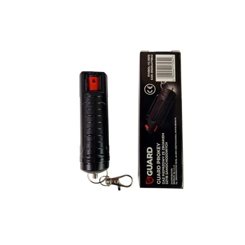 GUARD ProKey YC-10015 Pepper spray gel 20 ml Black