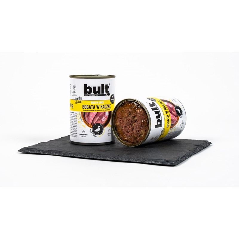 BULT Rich in duck - wet dog food - 400g BULT Rich in duck - wet dog food - 400g