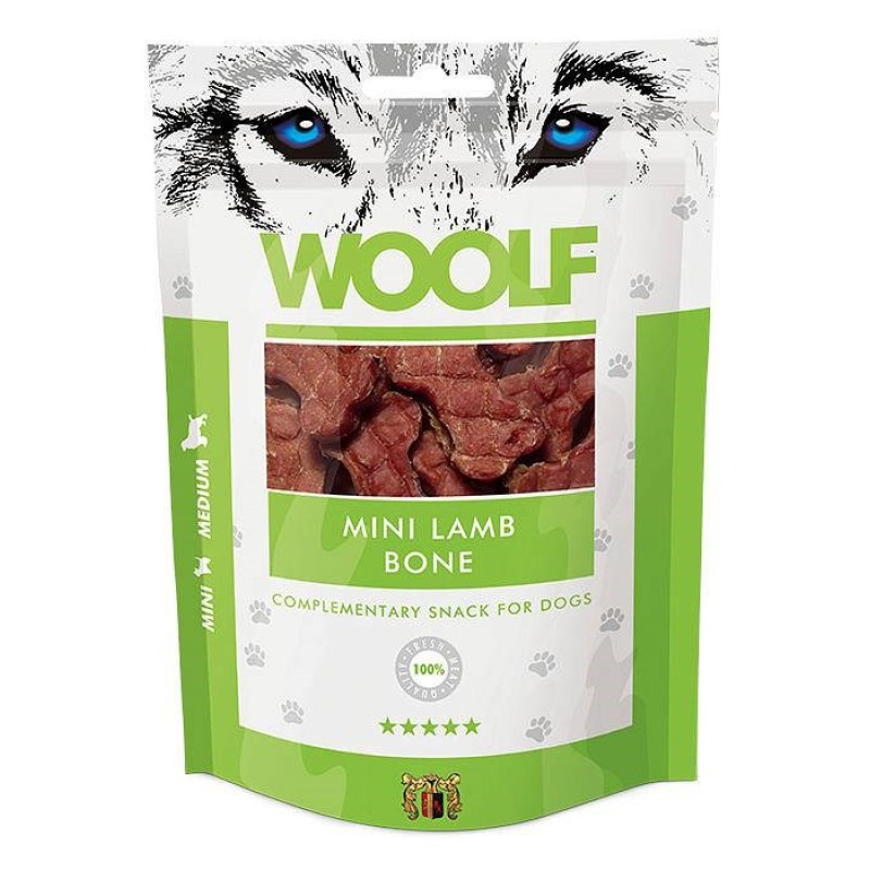 WOOLF Mini Lamb Bone dog treat - 100 g