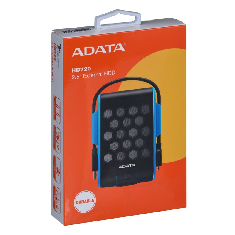 ADATA HD720 external hard drive 2 TB Black, Blue ADATA HD720 external hard drive 2 TB Black, Blue