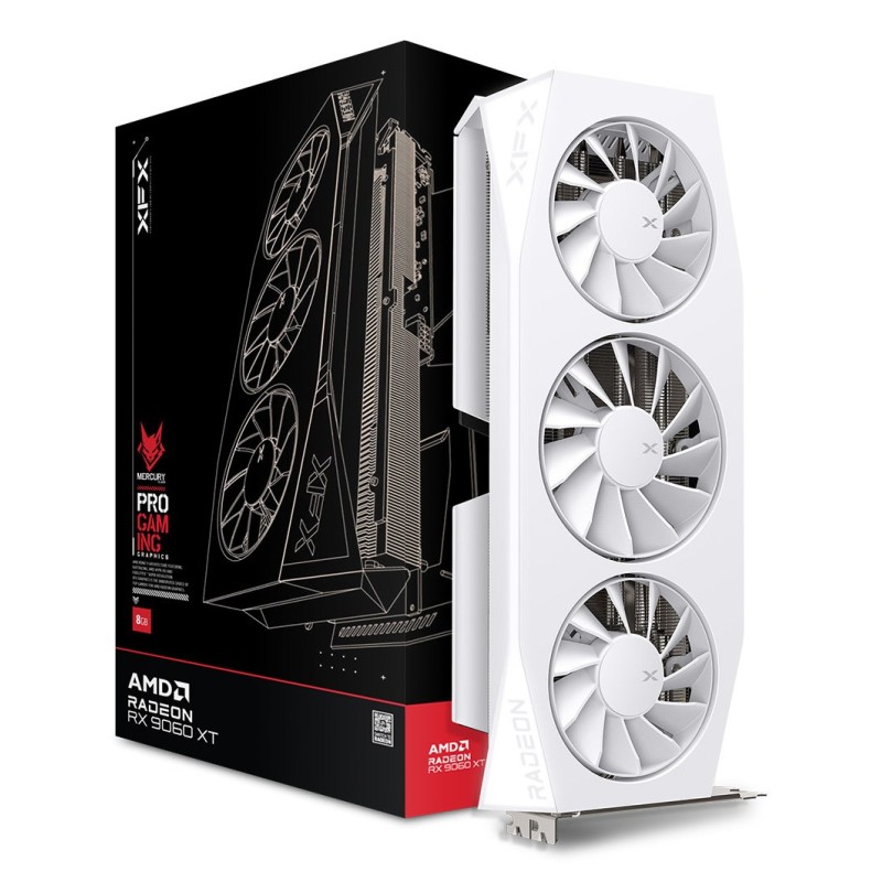 XFX Mercury RX 9060XT OC Gaming WH 16GB