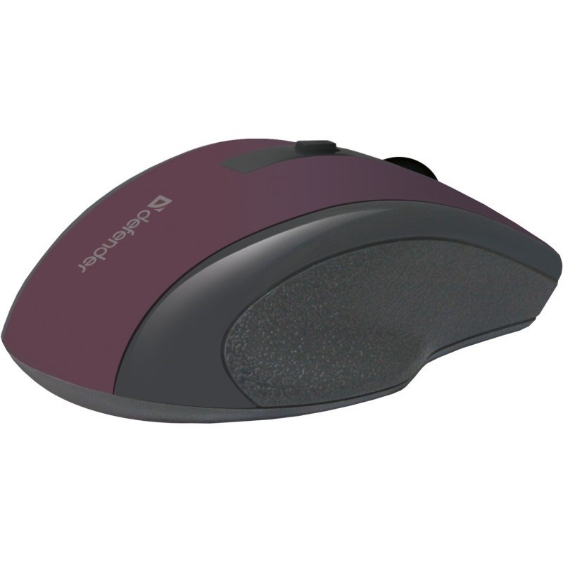 MOUSE DEFENDER ACCURA MM-665 RF MAROON 1600dpi 6P MOUSE DEFENDER ACCURA MM-665 RF MAROON 1600dpi 6P