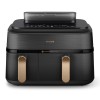 Philips 5000 series NA552/00 fryer Double 9 L Stand-alone 2750 W Hot air fryer Black