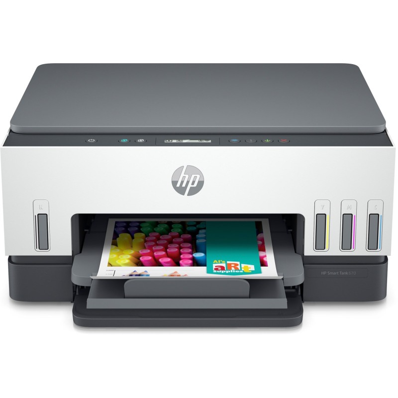 HP Smart Tank 670 All-in-One Thermal inkjet A4 4800 x 1200 DPI 12 ppm Wi-Fi HP Smart Tank 670 All-in-One Thermal inkjet A4 4800 x 1200 DPI 12 ppm Wi-Fi