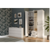 Topeshop ROMANA 120 BIEL bedroom wardrobe/closet 6 shelves 3 door(s) White Topeshop ROMANA 120 BIEL bedroom wardrobe/closet 6 shelves 3 door(s) White