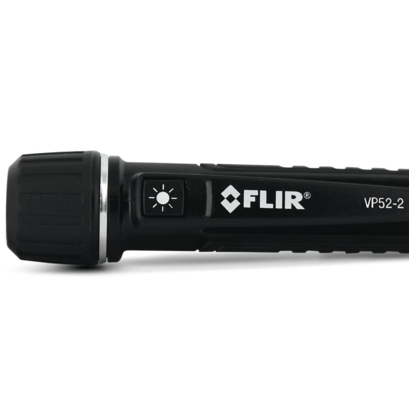 FLIR VP52-2 Tester di tensione senza contatto CAT IV 1000 V LED, Vibrazione, Acustico Pocket Black FLIR VP52-2 Tester di tensione senza contatto CAT IV 1000 V LED, Vibrazione, Acustico Pocket Black
