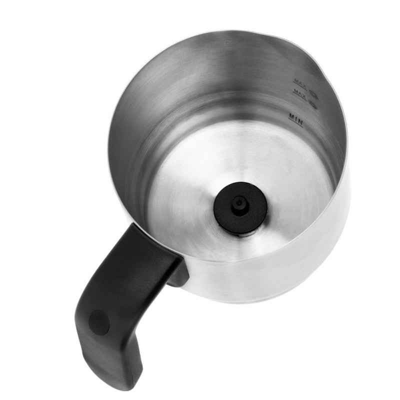 CAMRY CR 4498 automatic milk frother black, silver CAMRY CR 4498 automatic milk frother black, silver