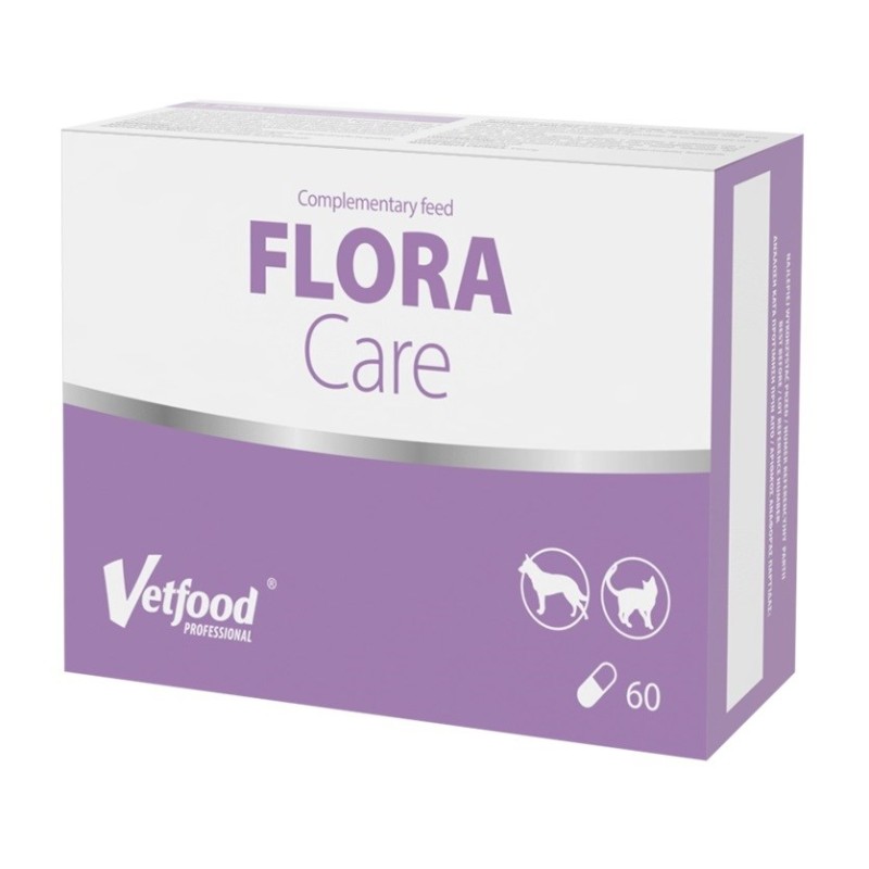 VETFOOD Flora Care - supplements for dogs and cats - 60 pcs
