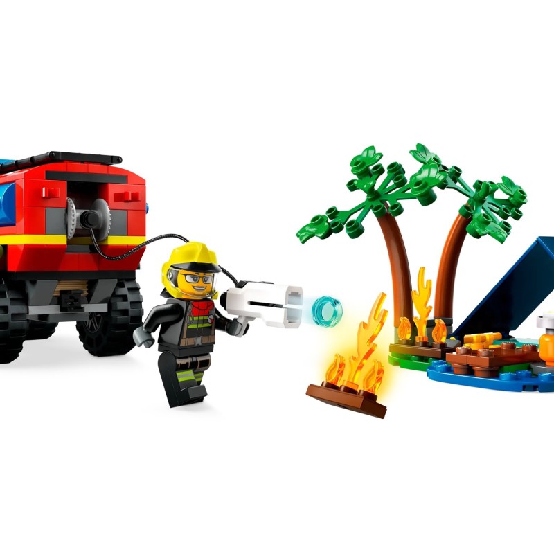 LEGO CITY 60412 4X4 FIRE TRUCK WITH RESCUE BOAT LEGO CITY 60412 4X4 FIRE TRUCK WITH RESCUE BOAT