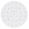 Round aluminium shower stool Round aluminium shower stool