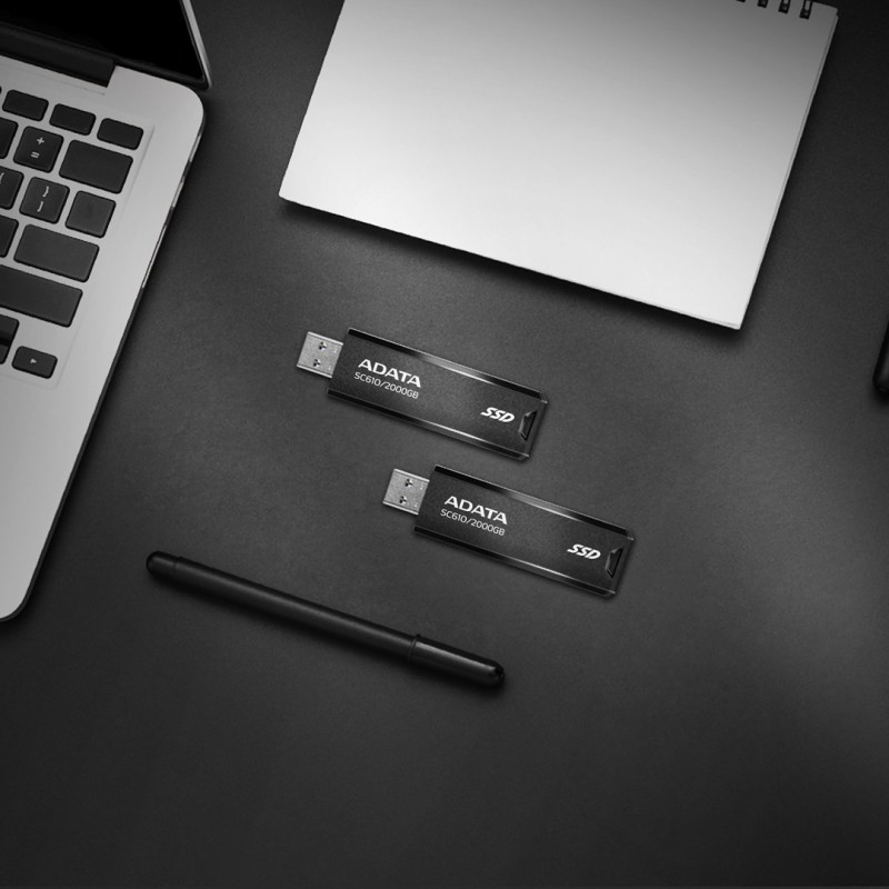 ADATA SC610 USB flash drive 1 TB USB Type-A 3.2 Gen 2 (3.1 Gen 2) Black ADATA SC610 USB flash drive 1 TB USB Type-A 3.2 Gen 2 (3.1 Gen 2) Black