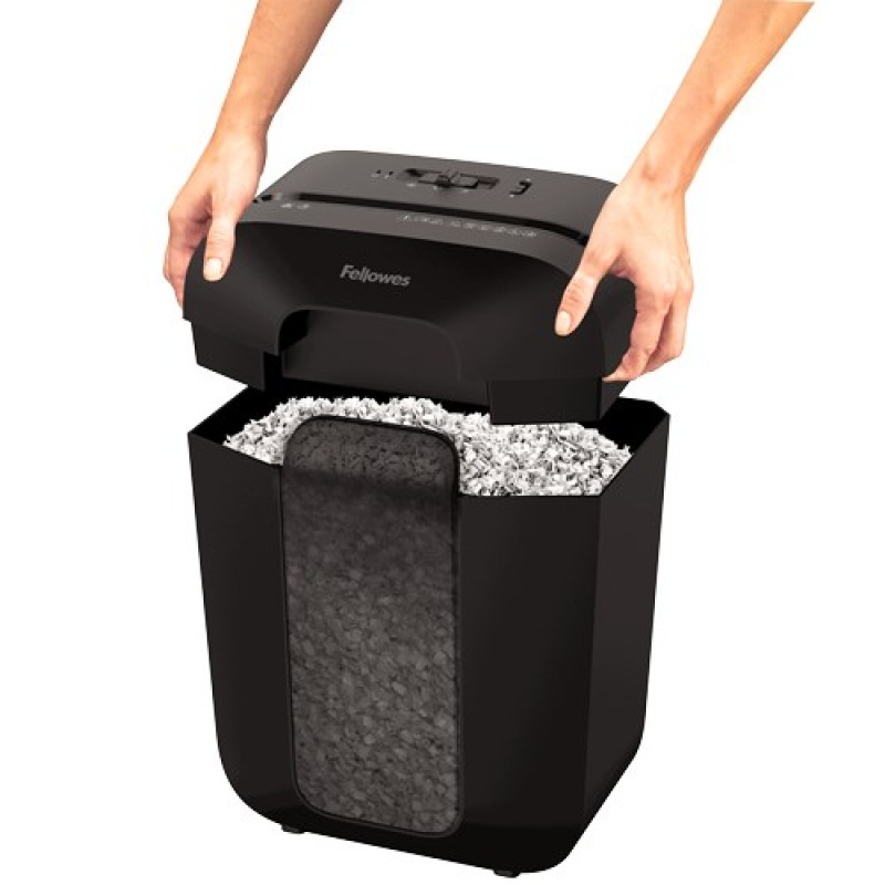 Fellowes Powershred LX41 paper shredder Particle-cut shredding Black Fellowes Powershred LX41 paper shredder Particle-cut shredding Black