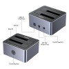 UNITEK CLONING STATION 2X SATA 2,5 UNITEK CLONING STATION 2X SATA 2,5