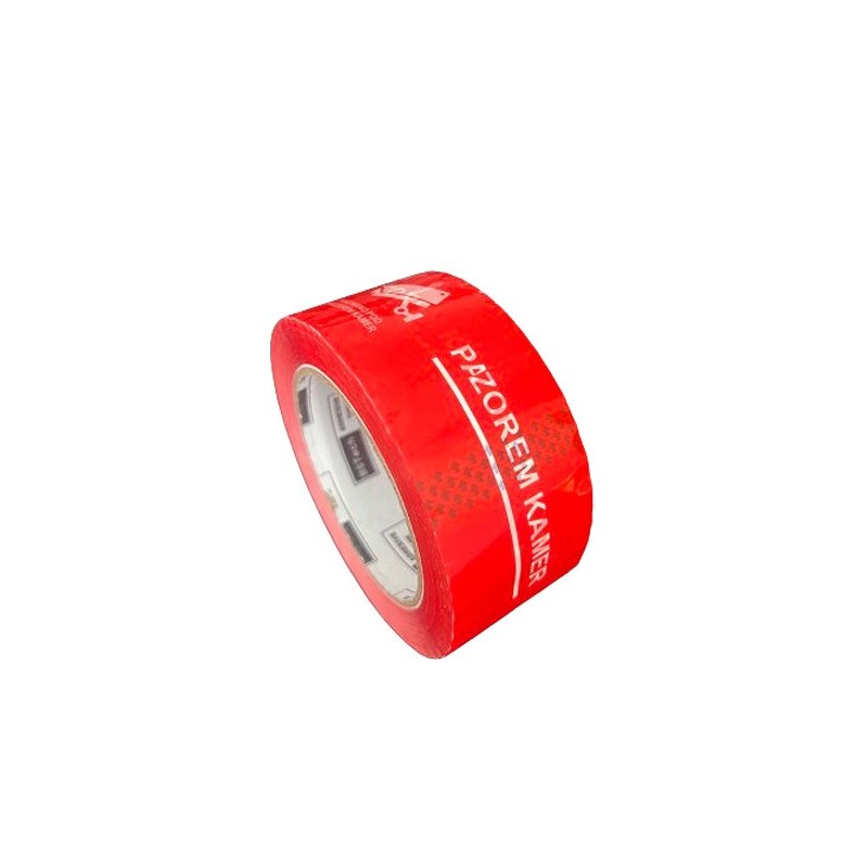 BSTech adhesive tape printed 48 mm x 100 m ‘Packed under camera surveillance’