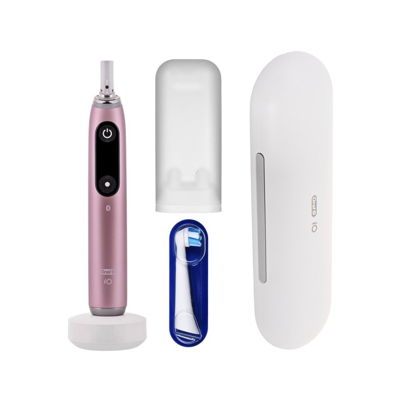 Braun  iO Series 9 Rose Quartz electric toothbrush