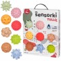 Sensory balls without holes TULLO pastel, 8 pcs