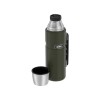 THERMOS 470 ml thermos flask with cup holder - army green THERMOS 470 ml thermos flask with cup holder - army green