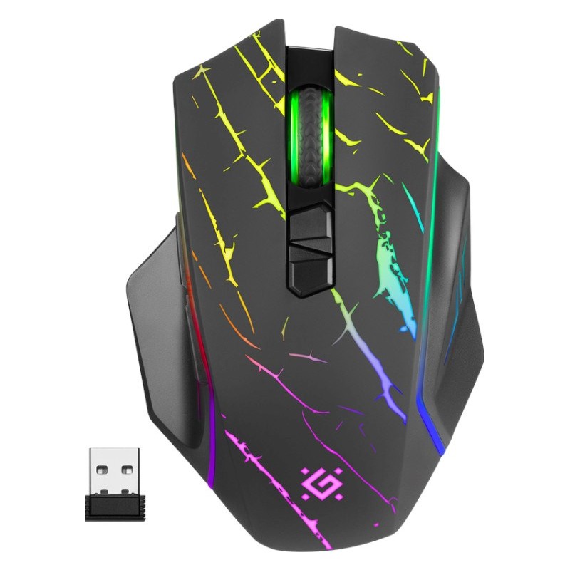 MOUSE DEFENDER GM-503 URAN OPTIC RF RGB 3200dpi 8P