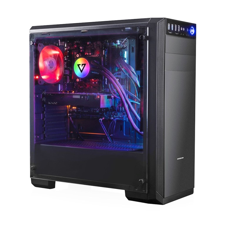 Modecom Oberon Pro Midi Tower Black Modecom Oberon Pro Midi Tower Black